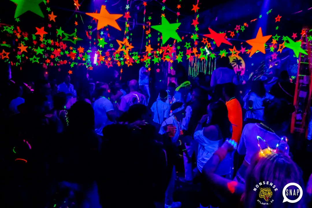 Heyday Glow - January 2024 - Atlanta's 80s Dance Party - Kimber was the DJ - Pics: @hellacurious for Oh Snap Kid