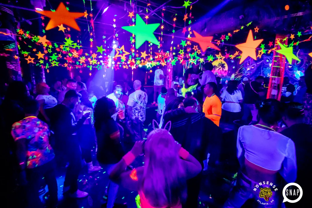 Heyday Glow - January 2024 - Atlanta's 80s Dance Party - Kimber was the DJ - Pics: @hellacurious for Oh Snap Kid