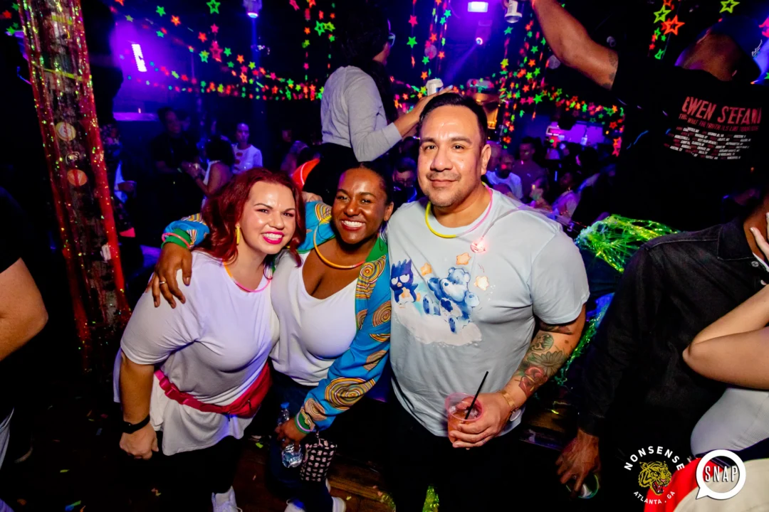 Heyday Glow - January 2024 - Atlanta's 80s Dance Party - Kimber was the DJ - Pics: @hellacurious for Oh Snap Kid