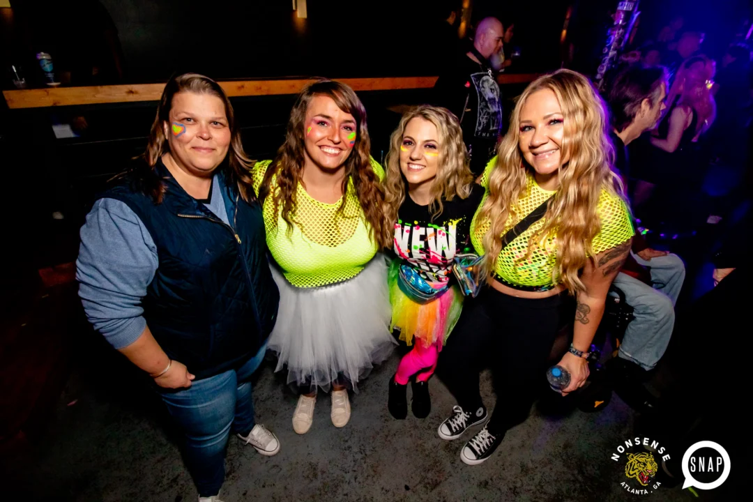 Heyday Glow - January 2024 - Atlanta's 80s Dance Party - Kimber was the DJ - Pics: @hellacurious for Oh Snap Kid