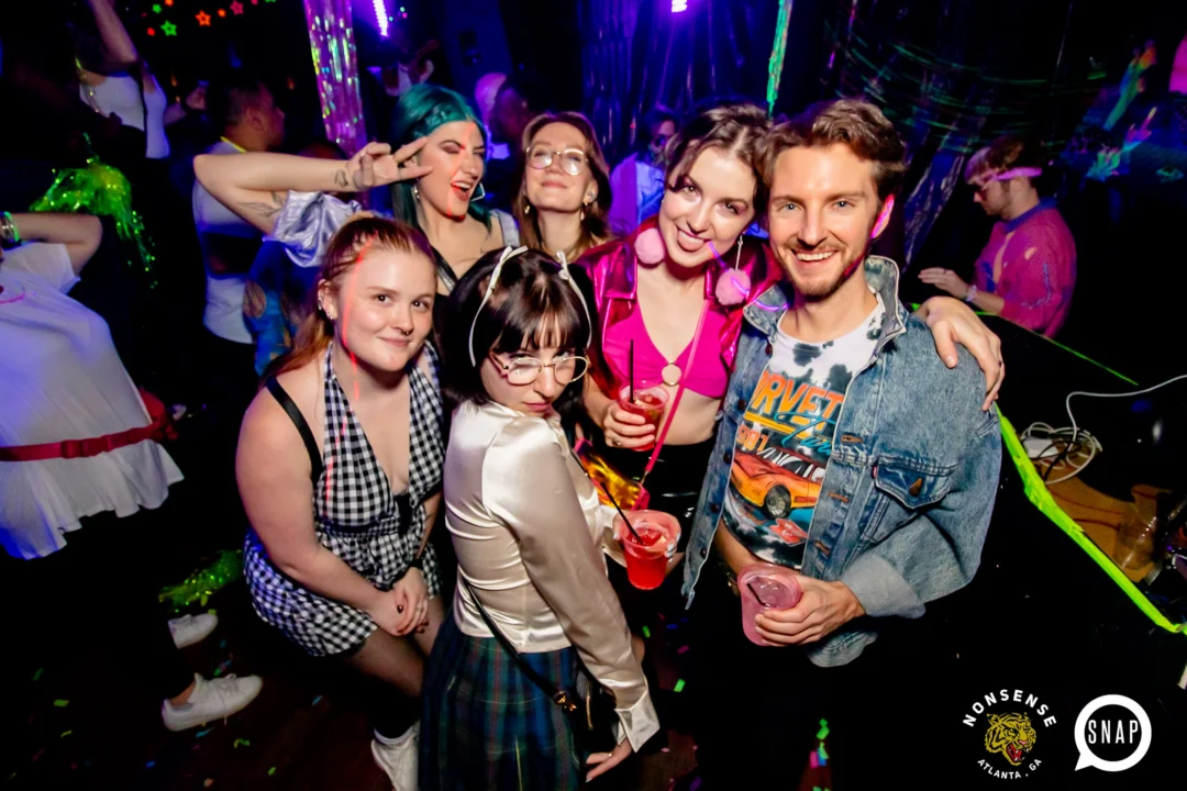 Heyday Glow - January 2024 - Atlanta's 80s Dance Party - Kimber was the DJ - Pics: @hellacurious for Oh Snap Kid