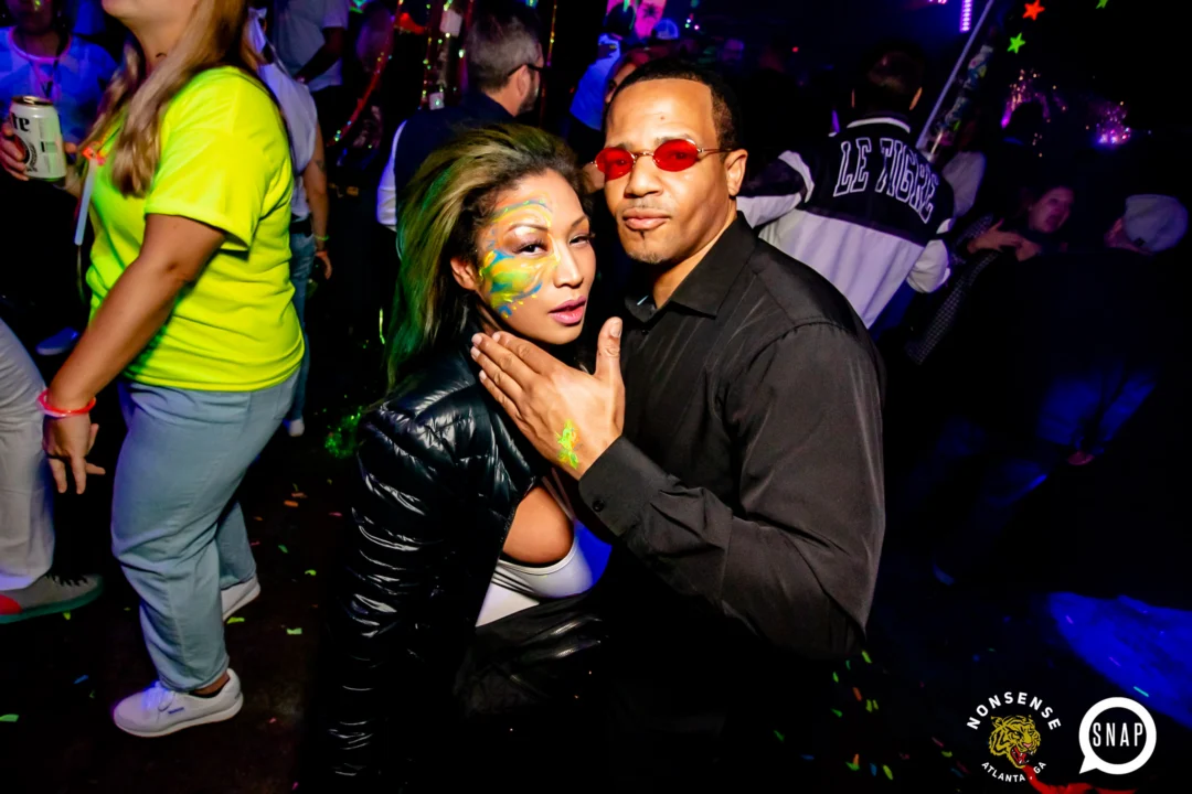 Heyday Glow - January 2024 - Atlanta's 80s Dance Party - Kimber was the DJ - Pics: @hellacurious for Oh Snap Kid