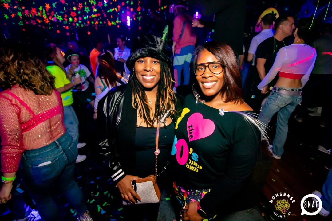 Heyday Glow - January 2024 - Atlanta's 80s Dance Party - Kimber was the DJ - Pics: @hellacurious for Oh Snap Kid