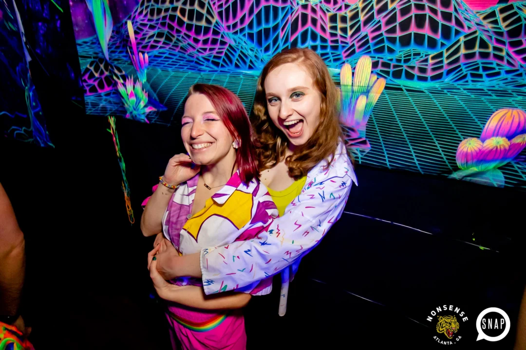 Heyday Glow - January 2024 - Atlanta's 80s Dance Party - Kimber was the DJ - Pics: @hellacurious for Oh Snap Kid
