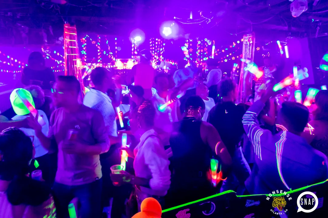Heyday Glow - January 2024 - Atlanta's 80s Dance Party - Kimber was the DJ - Pics: @hellacurious for Oh Snap Kid