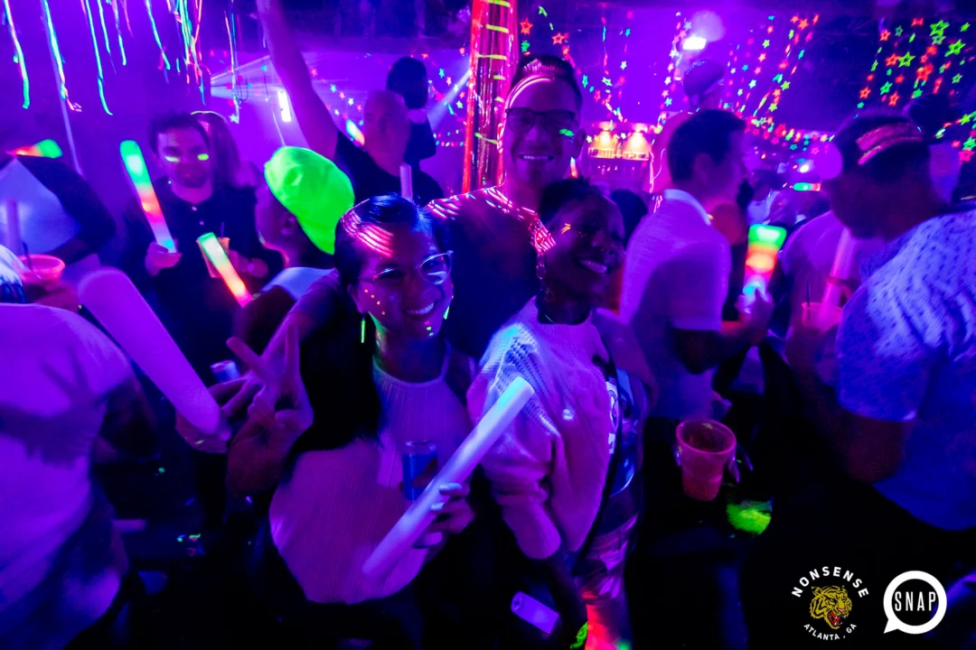 Heyday Glow - January 2024 - Atlanta's 80s Dance Party - Kimber was the DJ - Pics: @hellacurious for Oh Snap Kid