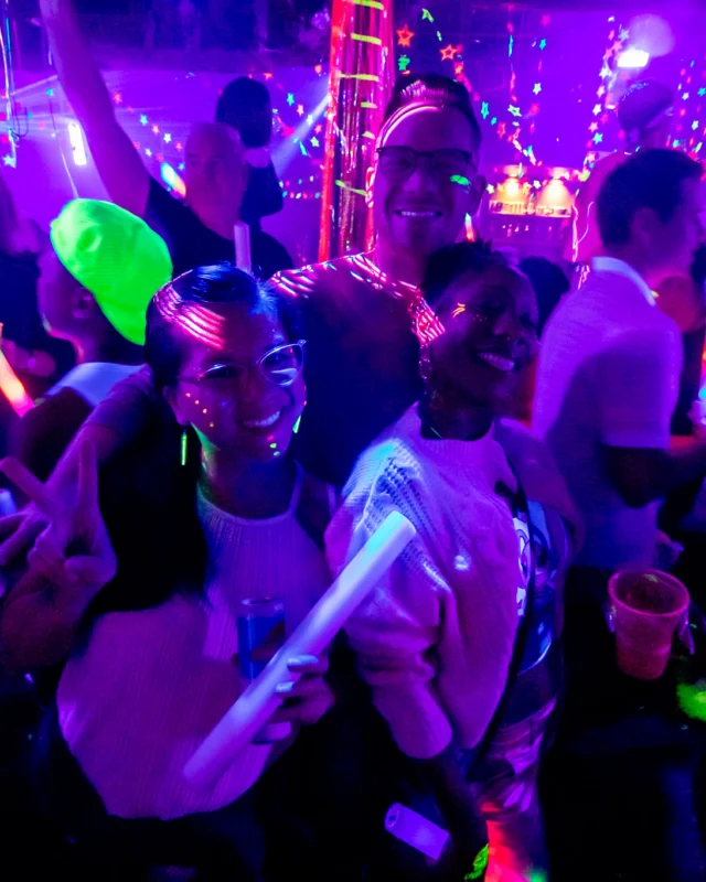 Heyday Glow - January 2024 - Atlanta's 80s Dance Party - Kimber was the DJ - Pics: @hellacurious for Oh Snap Kid
