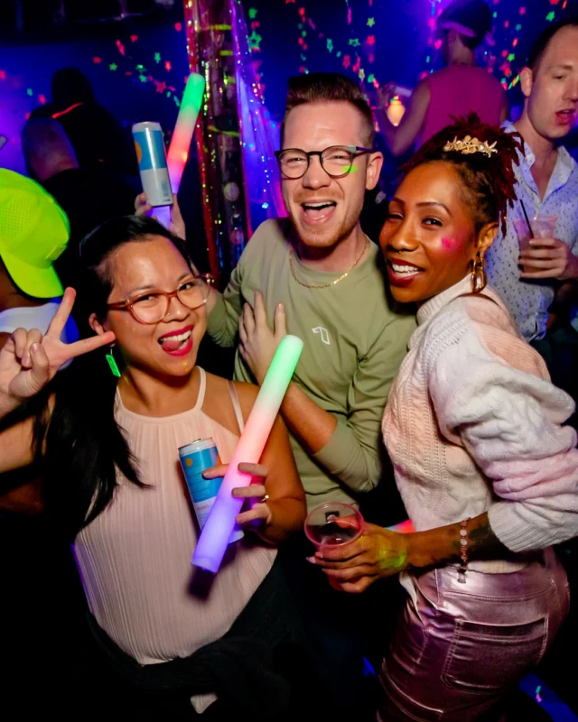 Heyday Glow - January 2024 - Atlanta's 80s Dance Party - Kimber was the DJ - Pics: @hellacurious for Oh Snap Kid