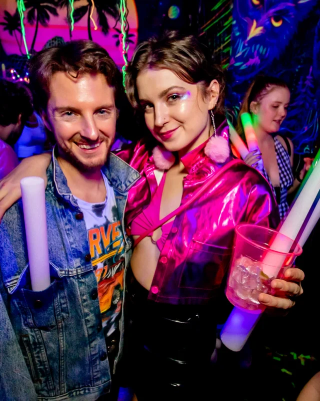 Heyday Glow - January 2024 - Atlanta's 80s Dance Party - Kimber was the DJ - Pics: @hellacurious for Oh Snap Kid