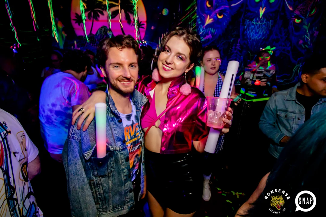 Heyday Glow - January 2024 - Atlanta's 80s Dance Party - Kimber was the DJ - Pics: @hellacurious for Oh Snap Kid