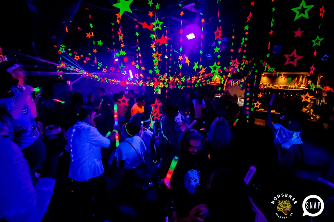 Heyday Glow - January 2024 - Atlanta's 80s Dance Party - Kimber was the DJ - Pics: @hellacurious for Oh Snap Kid
