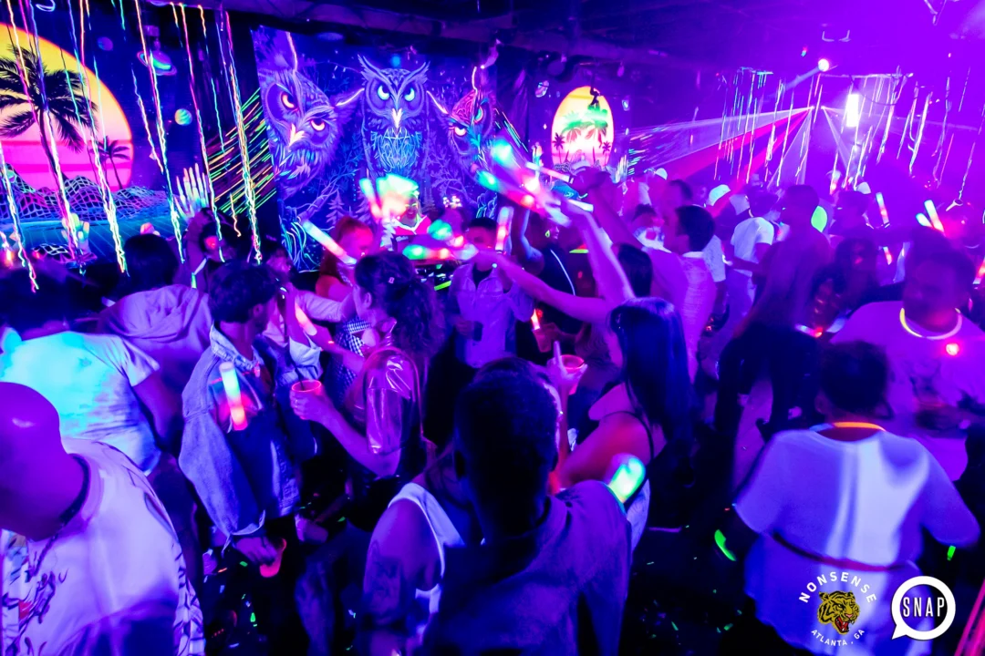 Heyday Glow - January 2024 - Atlanta's 80s Dance Party - Kimber was the DJ - Pics: @hellacurious for Oh Snap Kid