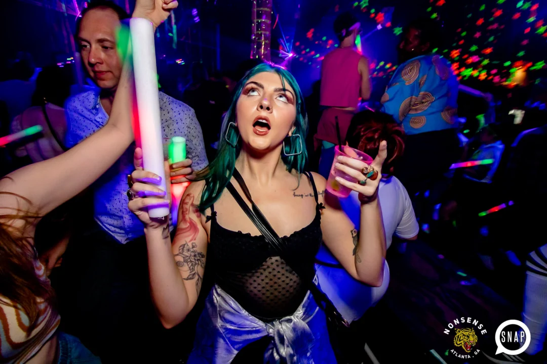 Heyday Glow - January 2024 - Atlanta's 80s Dance Party - Kimber was the DJ - Pics: @hellacurious for Oh Snap Kid