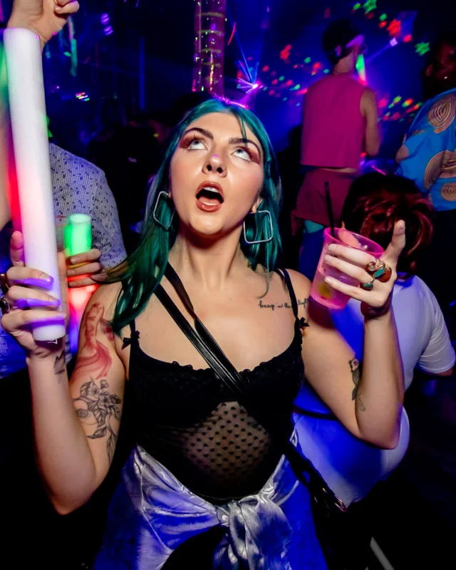 Heyday Glow - January 2024 - Atlanta's 80s Dance Party - Kimber was the DJ - Pics: @hellacurious for Oh Snap Kid