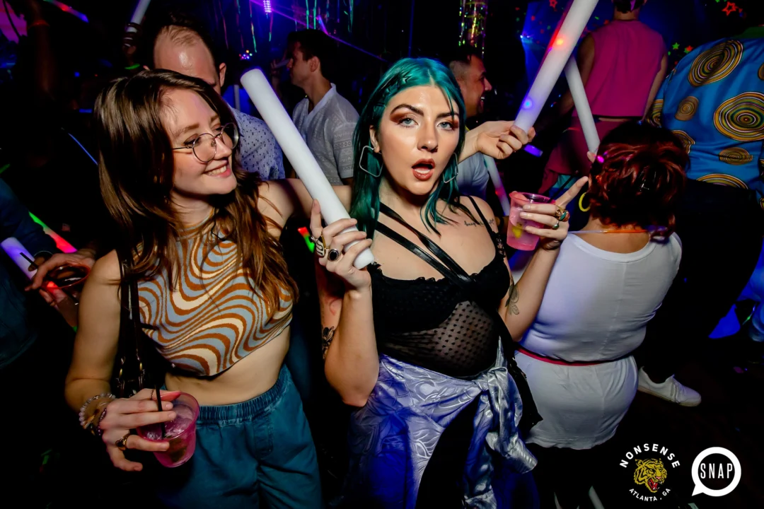 Heyday Glow - January 2024 - Atlanta's 80s Dance Party - Kimber was the DJ - Pics: @hellacurious for Oh Snap Kid