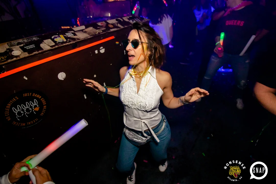 Heyday Glow - January 2024 - Atlanta's 80s Dance Party - Kimber was the DJ - Pics: @hellacurious for Oh Snap Kid