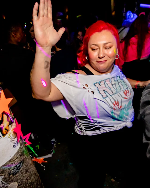 Heyday Glow - January 2024 - Atlanta's 80s Dance Party - Kimber was the DJ - Pics: @hellacurious for Oh Snap Kid