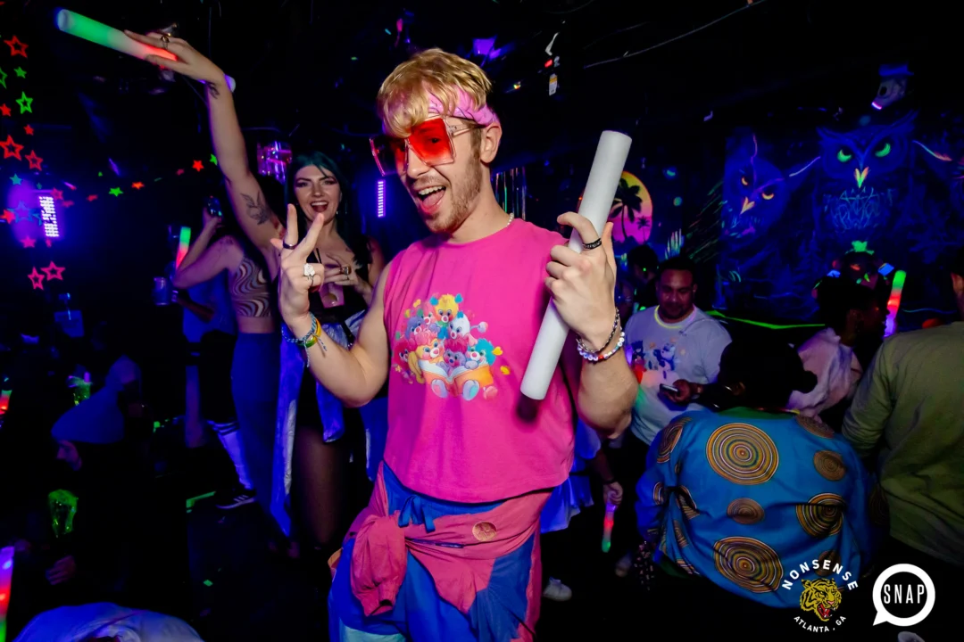 Heyday Glow - January 2024 - Atlanta's 80s Dance Party - Kimber was the DJ - Pics: @hellacurious for Oh Snap Kid
