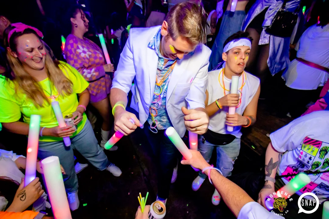 Heyday Glow - January 2024 - Atlanta's 80s Dance Party - Kimber was the DJ - Pics: @hellacurious for Oh Snap Kid