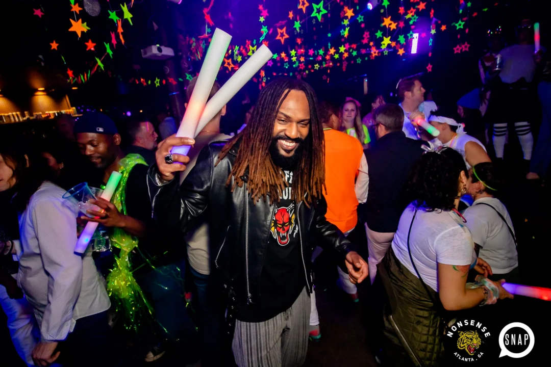 Heyday Glow - January 2024 - Atlanta's 80s Dance Party - Kimber was the DJ - Pics: @hellacurious for Oh Snap Kid