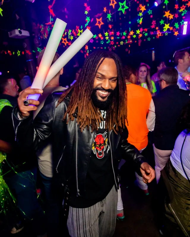 Heyday Glow - January 2024 - Atlanta's 80s Dance Party - Kimber was the DJ - Pics: @hellacurious for Oh Snap Kid