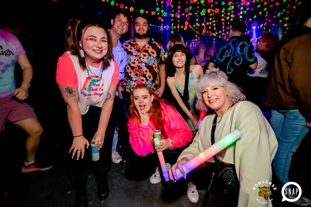 Heyday Glow - January 2024 - Atlanta's 80s Dance Party - Kimber was the DJ - Pics: @hellacurious for Oh Snap Kid