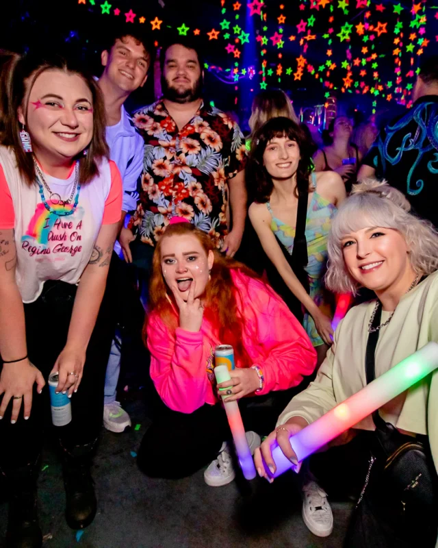 Heyday Glow - January 2024 - Atlanta's 80s Dance Party - Kimber was the DJ - Pics: @hellacurious for Oh Snap Kid