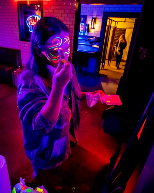 Heyday Glow - January 2024 - Atlanta's 80s Dance Party - Kimber was the DJ - Pics: @hellacurious for Oh Snap Kid