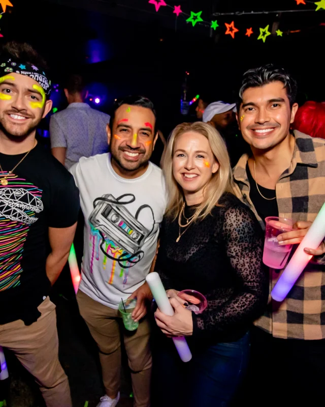 Heyday Glow - January 2024 - Atlanta's 80s Dance Party - Kimber was the DJ - Pics: @hellacurious for Oh Snap Kid