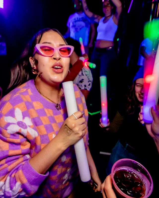 Heyday Glow - January 2024 - Atlanta's 80s Dance Party - Kimber was the DJ - Pics: @hellacurious for Oh Snap Kid