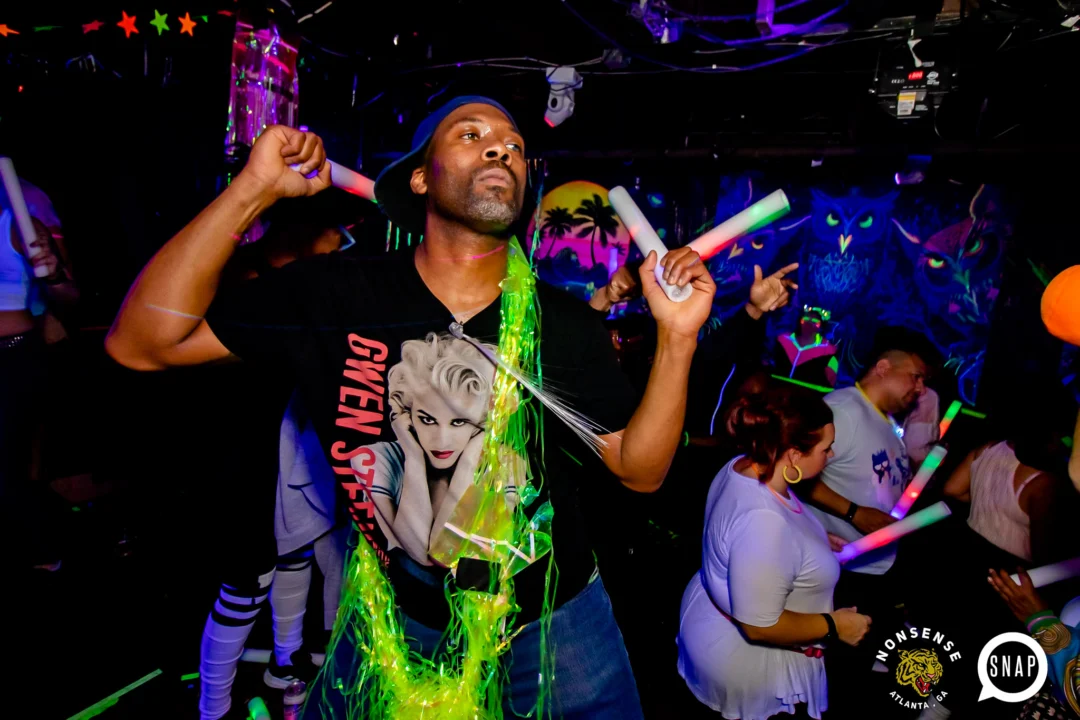 Heyday Glow - January 2024 - Atlanta's 80s Dance Party - Kimber was the DJ - Pics: @hellacurious for Oh Snap Kid
