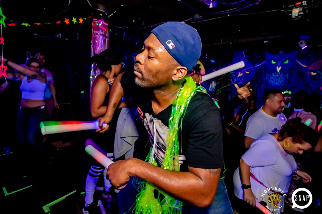 Heyday Glow - January 2024 - Atlanta's 80s Dance Party - Kimber was the DJ - Pics: @hellacurious for Oh Snap Kid