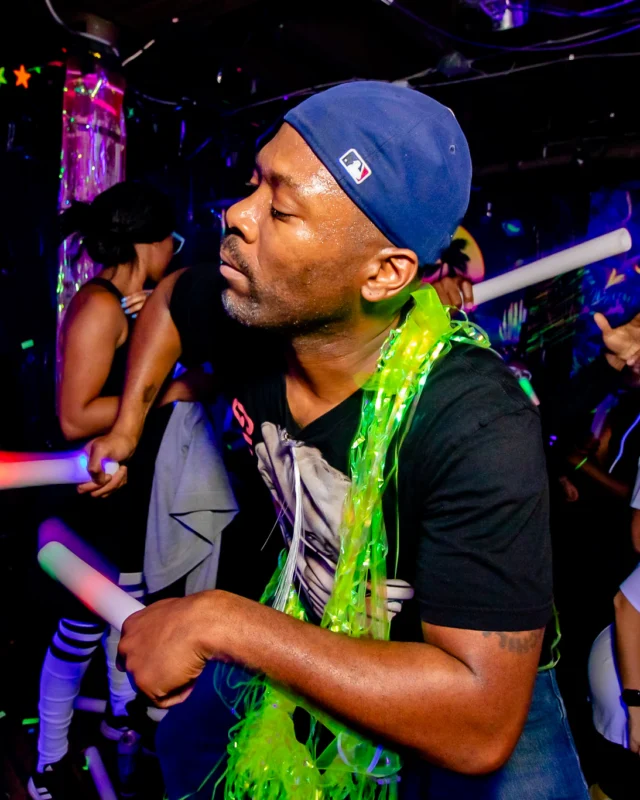 Heyday Glow - January 2024 - Atlanta's 80s Dance Party - Kimber was the DJ - Pics: @hellacurious for Oh Snap Kid