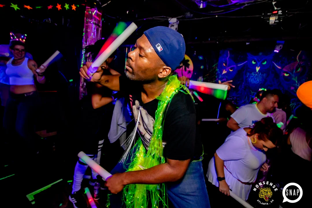 Heyday Glow - January 2024 - Atlanta's 80s Dance Party - Kimber was the DJ - Pics: @hellacurious for Oh Snap Kid