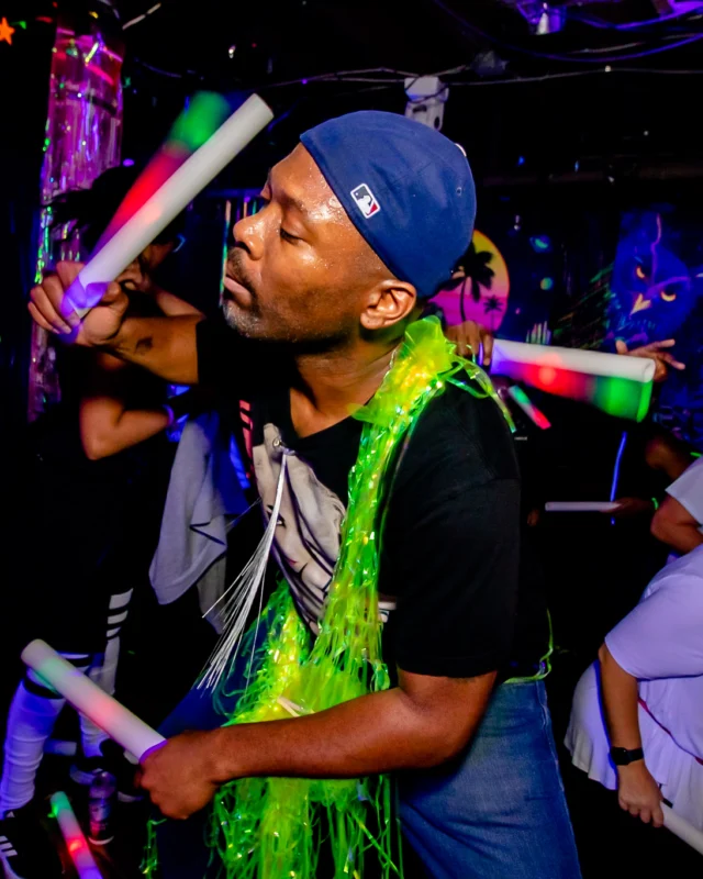 Heyday Glow - January 2024 - Atlanta's 80s Dance Party - Kimber was the DJ - Pics: @hellacurious for Oh Snap Kid