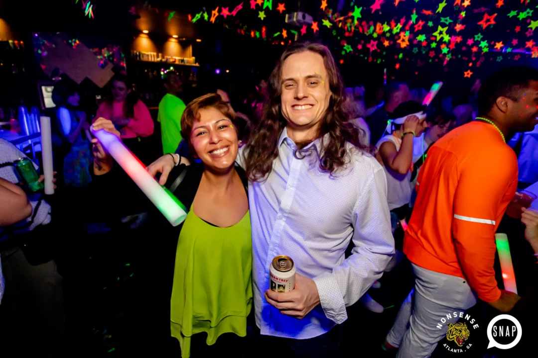 Heyday Glow - January 2024 - Atlanta's 80s Dance Party - Kimber was the DJ - Pics: @hellacurious for Oh Snap Kid