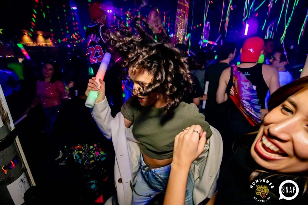 Heyday Glow - January 2024 - Atlanta's 80s Dance Party - Kimber was the DJ - Pics: @hellacurious for Oh Snap Kid