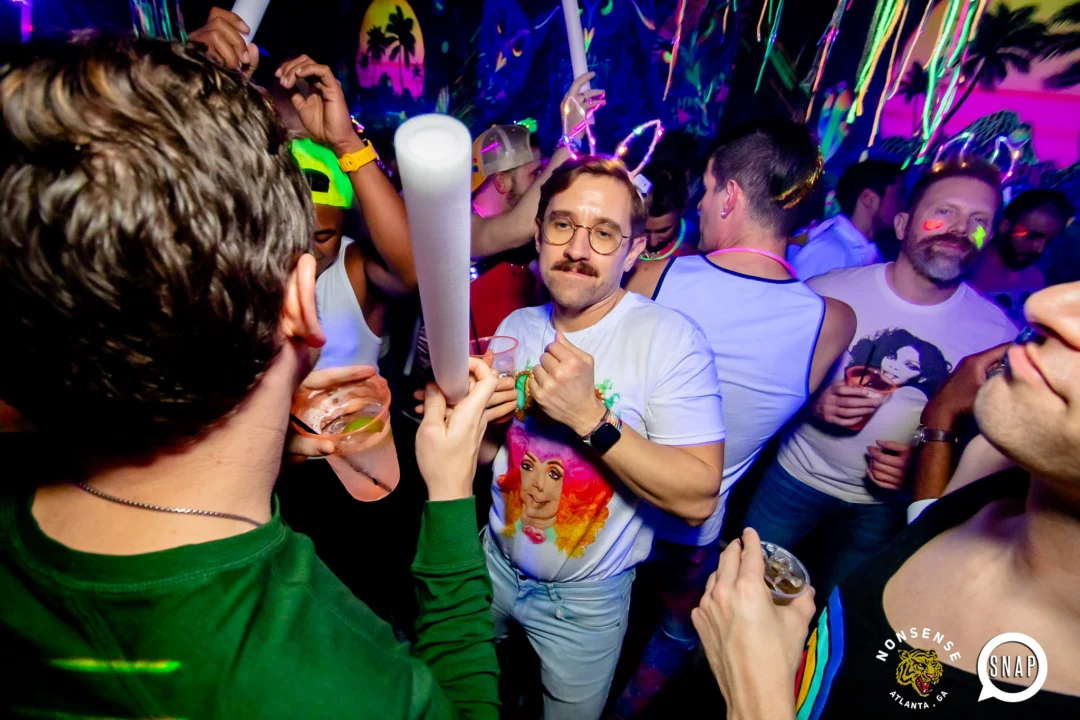 Heyday Glow - January 2024 - Atlanta's 80s Dance Party - Kimber was the DJ - Pics: @hellacurious for Oh Snap Kid