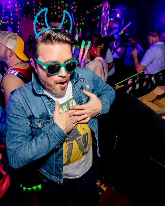 Heyday Glow - January 2024 - Atlanta's 80s Dance Party - Kimber was the DJ - Pics: @hellacurious for Oh Snap Kid