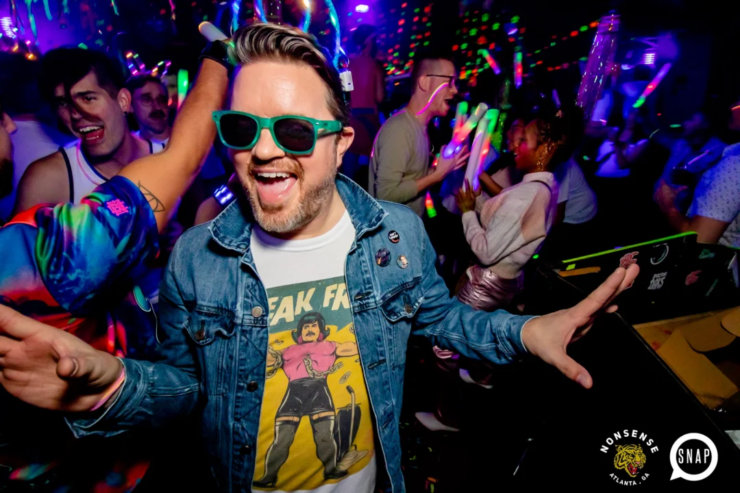 Heyday Glow - January 2024 - Atlanta's 80s Dance Party - Kimber was the DJ - Pics: @hellacurious for Oh Snap Kid
