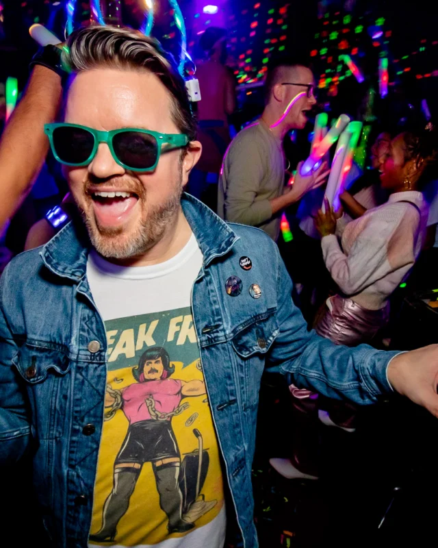 Heyday Glow - January 2024 - Atlanta's 80s Dance Party - Kimber was the DJ - Pics: @hellacurious for Oh Snap Kid