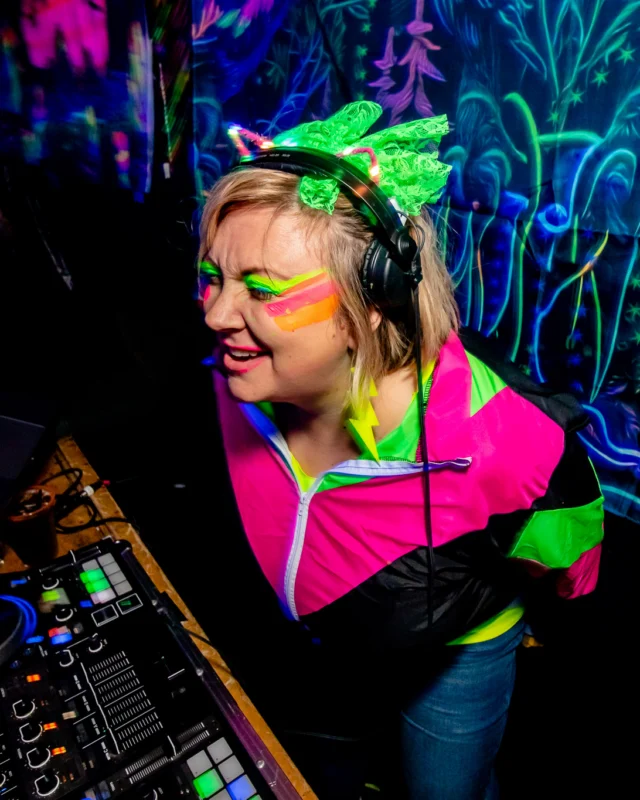 Heyday Glow - January 2024 - Atlanta's 80s Dance Party - Kimber was the DJ - Pics: @hellacurious for Oh Snap Kid