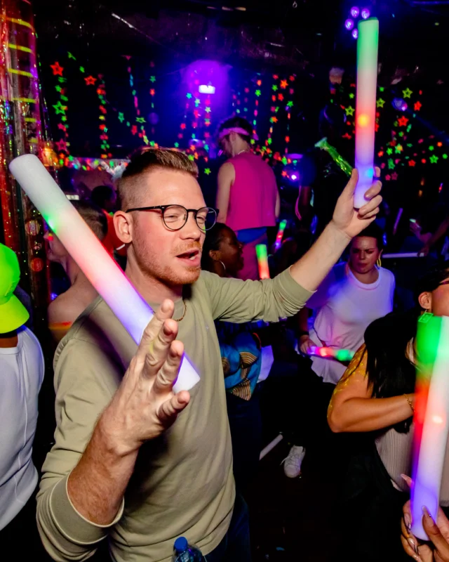 Heyday Glow - January 2024 - Atlanta's 80s Dance Party - Kimber was the DJ - Pics: @hellacurious for Oh Snap Kid