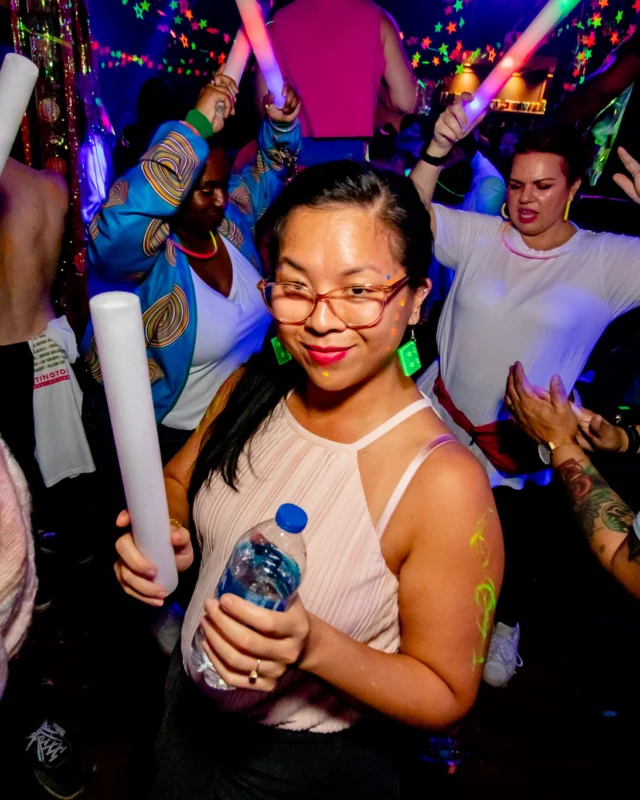Heyday Glow - January 2024 - Atlanta's 80s Dance Party - Kimber was the DJ - Pics: @hellacurious for Oh Snap Kid