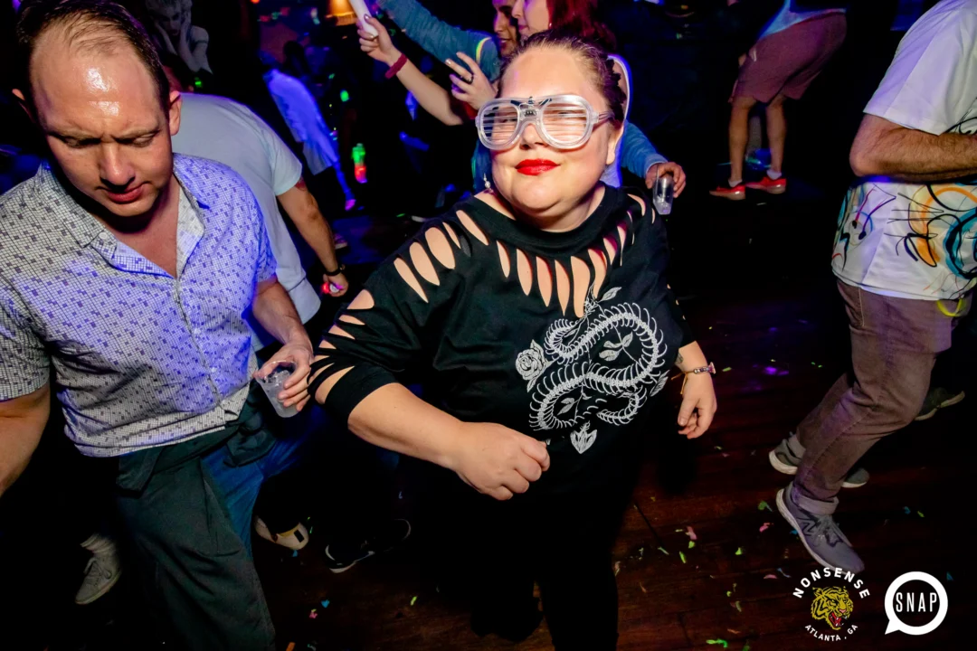 Heyday Glow - January 2024 - Atlanta's 80s Dance Party - Kimber was the DJ - Pics: @hellacurious for Oh Snap Kid
