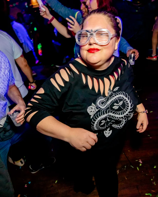 Heyday Glow - January 2024 - Atlanta's 80s Dance Party - Kimber was the DJ - Pics: @hellacurious for Oh Snap Kid