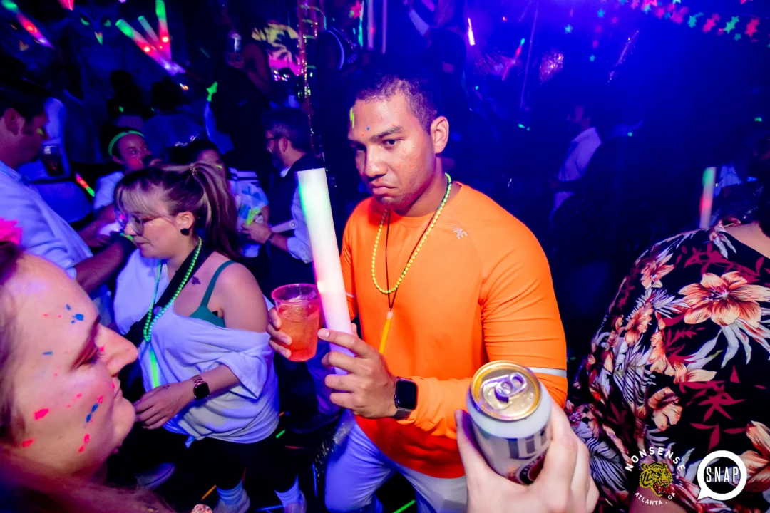 Heyday Glow - January 2024 - Atlanta's 80s Dance Party - Kimber was the DJ - Pics: @hellacurious for Oh Snap Kid