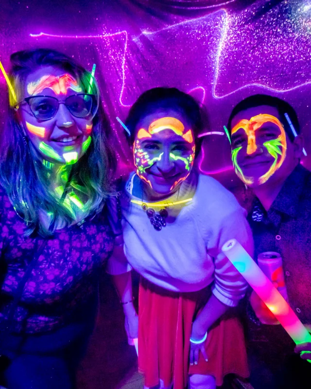 Heyday Glow - January 2024 - Atlanta's 80s Dance Party - Kimber was the DJ - Pics: @hellacurious for Oh Snap Kid