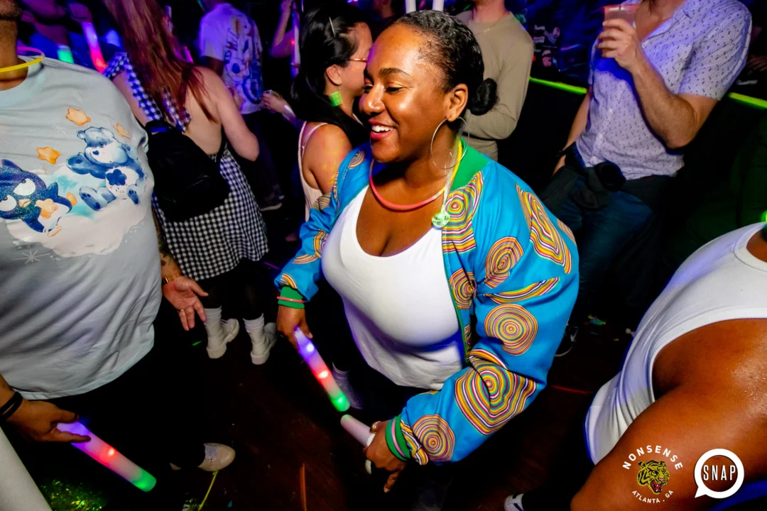 Heyday Glow - January 2024 - Atlanta's 80s Dance Party - Kimber was the DJ - Pics: @hellacurious for Oh Snap Kid
