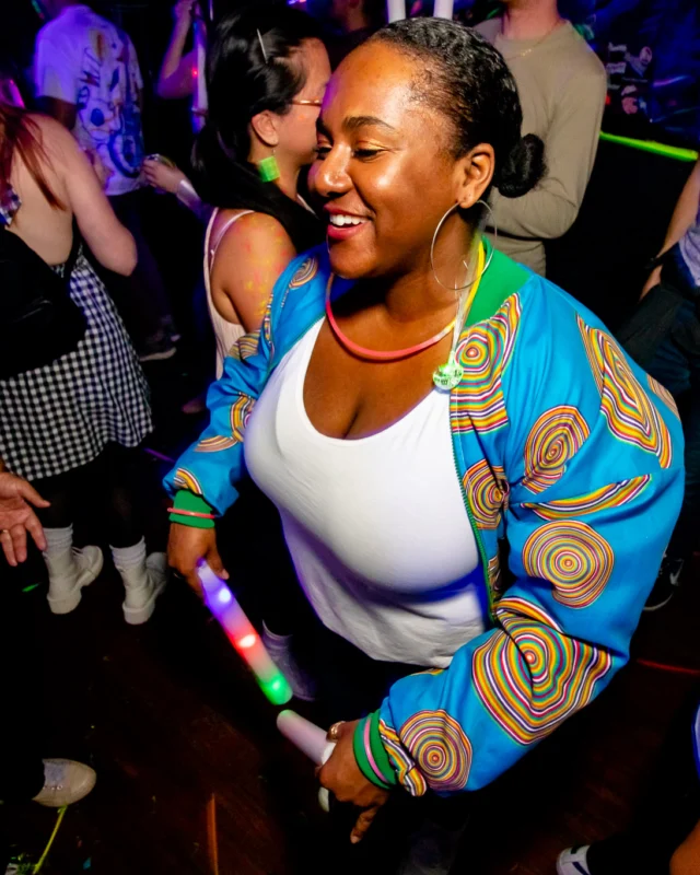 Heyday Glow - January 2024 - Atlanta's 80s Dance Party - Kimber was the DJ - Pics: @hellacurious for Oh Snap Kid